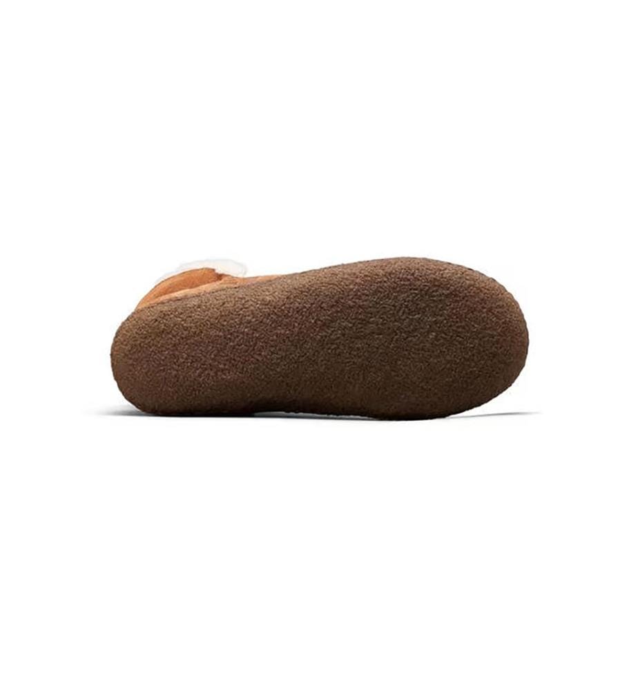 Stiefeletten - Camel und Naturel