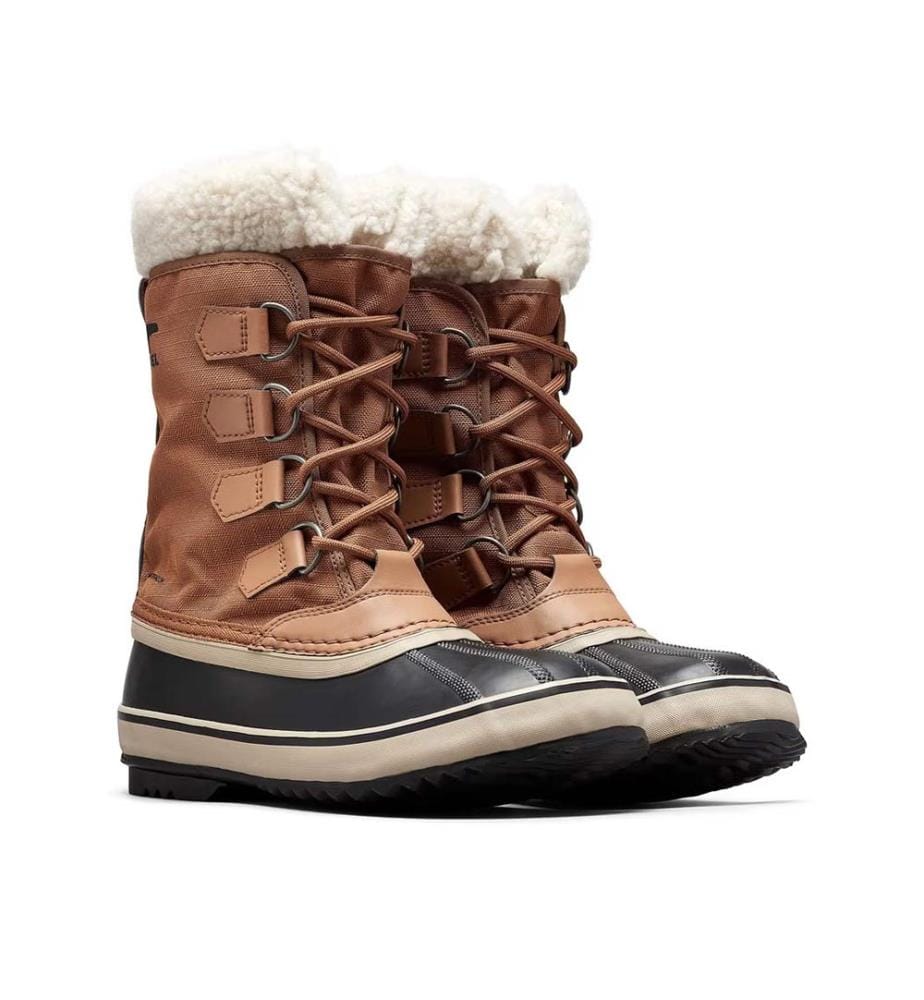 Wasserdichte Stiefel WINTER CARNIVAL - Camel Brown