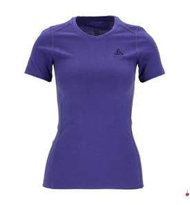 Technisches Rundhals-T-Shirt aus Merinowolle - Black