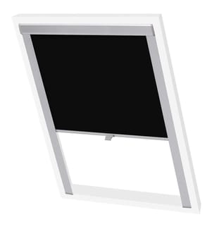 Verdunkelungsrollo Schwarz M06/306