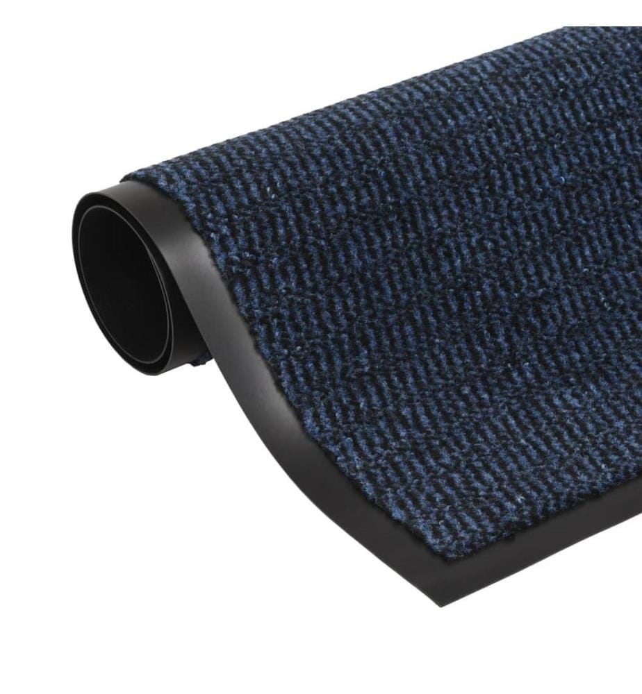Paillasson rectangulaire 40 x 60 cm Bleu