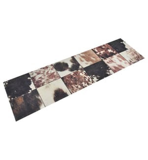 Küchenteppich Waschbar Tierfell 45x150 cm Samt