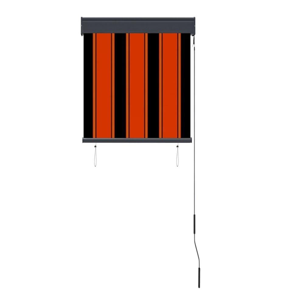 Aussenrollo 60 x 250 cm Orange und Braun