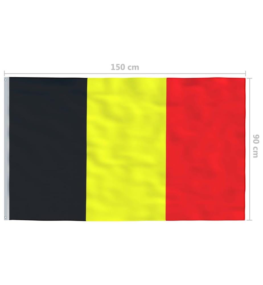 Belgienflagge 90x150 cm