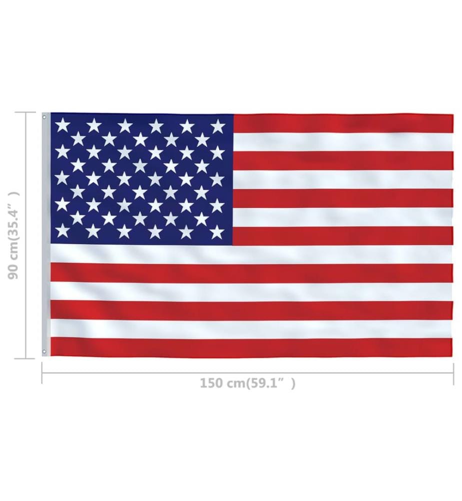 Drapeau États-Unis 90x150 cm