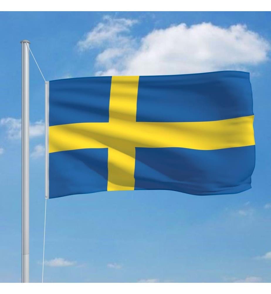 Flagge Schwedens 90 x 150 cm
