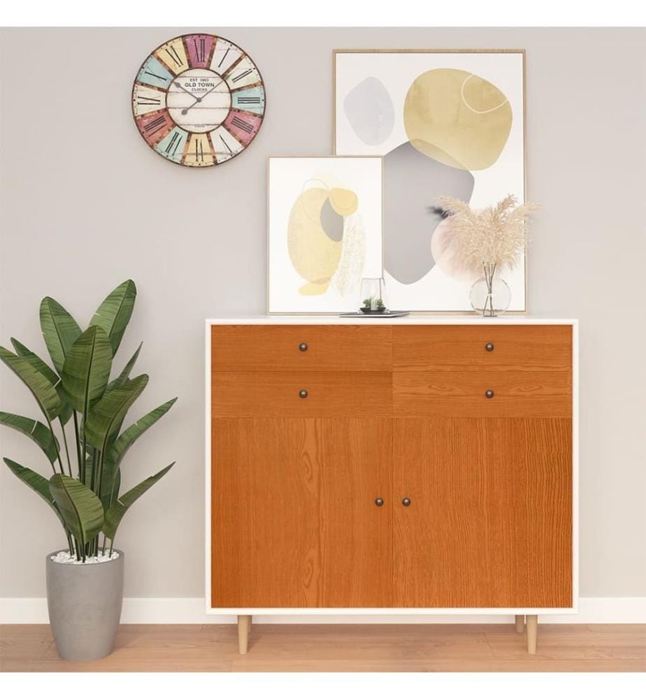 Selbstklebende Möbelfolie Helle Eiche 500 x 90 cm PVC