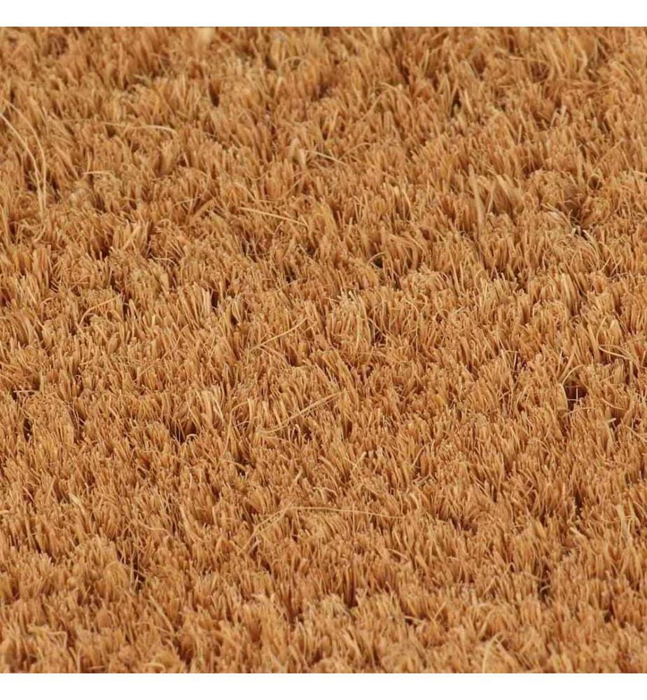 Fussmatte Natur 90x150 cm Kokosfaser Getuftet