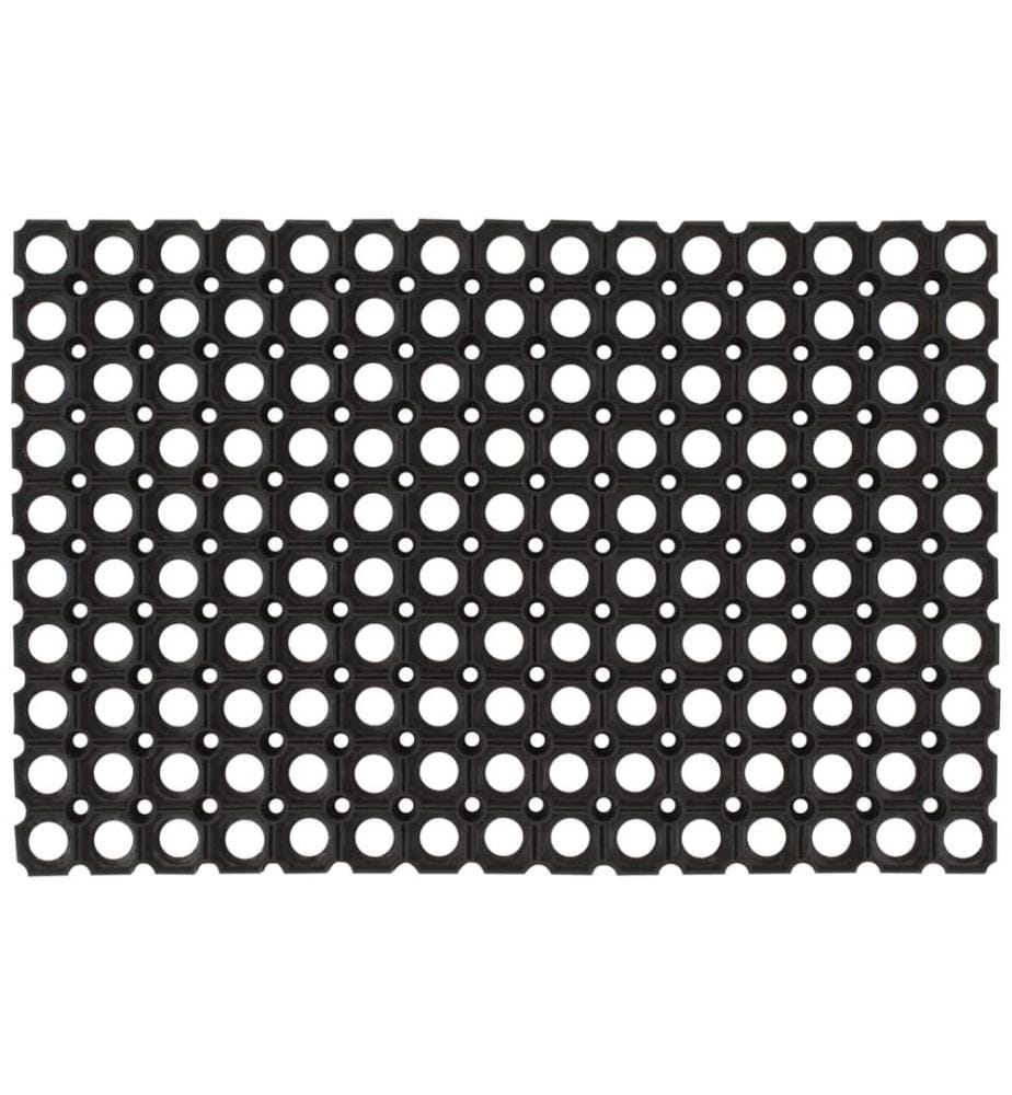 Paillasson rectangulaire 40x60 cm caoutchouc