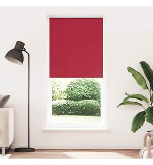 Verdunkelungsrollo 84,4 x 230 cm, Stoffbreite 80 cm, rot
