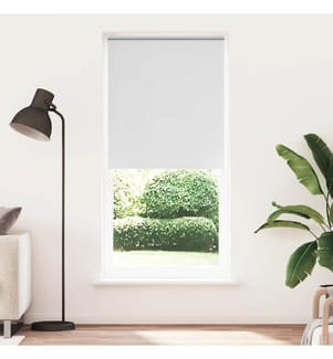 Verdunkelungsrollo 104,4 x 230 cm, Stoffbreite 100 cm, Weiss