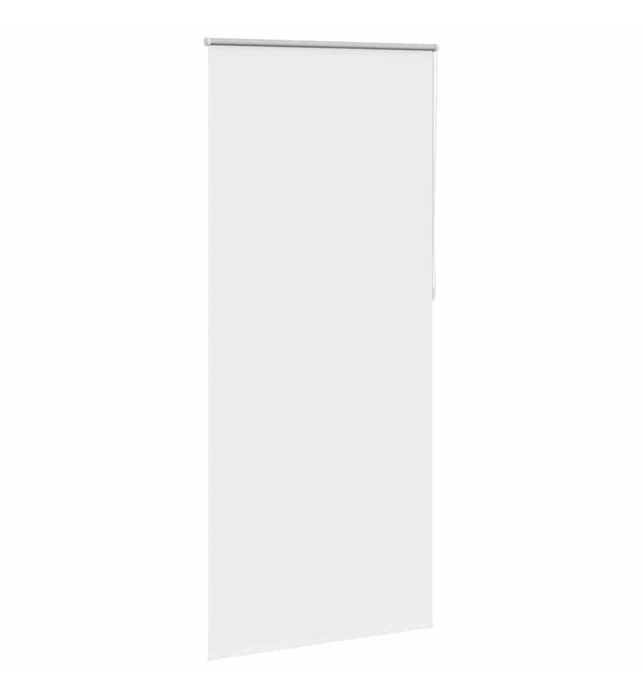 Verdunkelungsrollo 104,4 x 230 cm, Stoffbreite 100 cm, Weiss