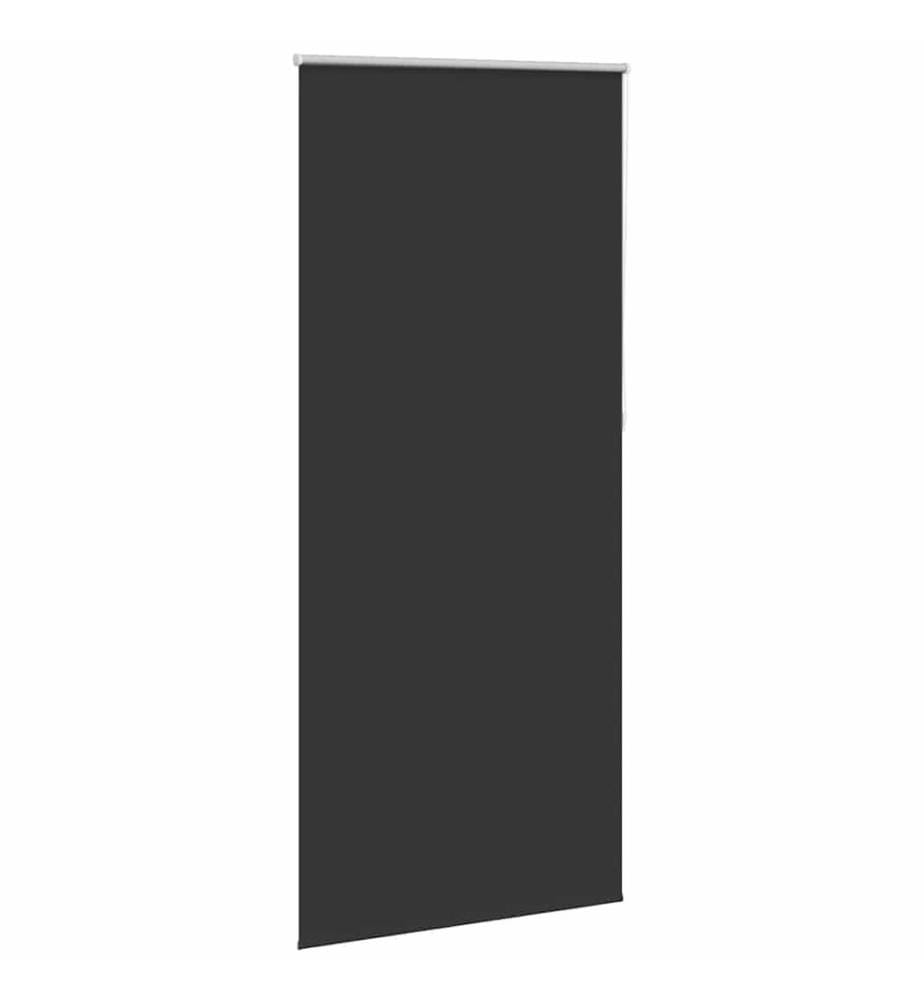 Verdunkelungsrollo 104,4 x 230 cm, Stoffbreite 100 cm, schwarz