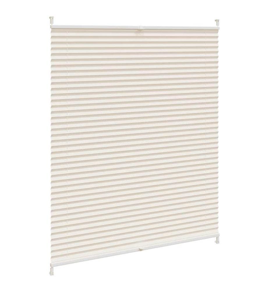 Plissee Faltrollo Rollo Plisseerollo 100x125cm Creme