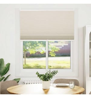 Plissee Faltrollo Rollo Plisseerollo 110x125cm Creme