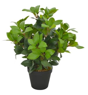 Künstliche Pflanze Lorbeerbaum mit Topf Grün 40 cm