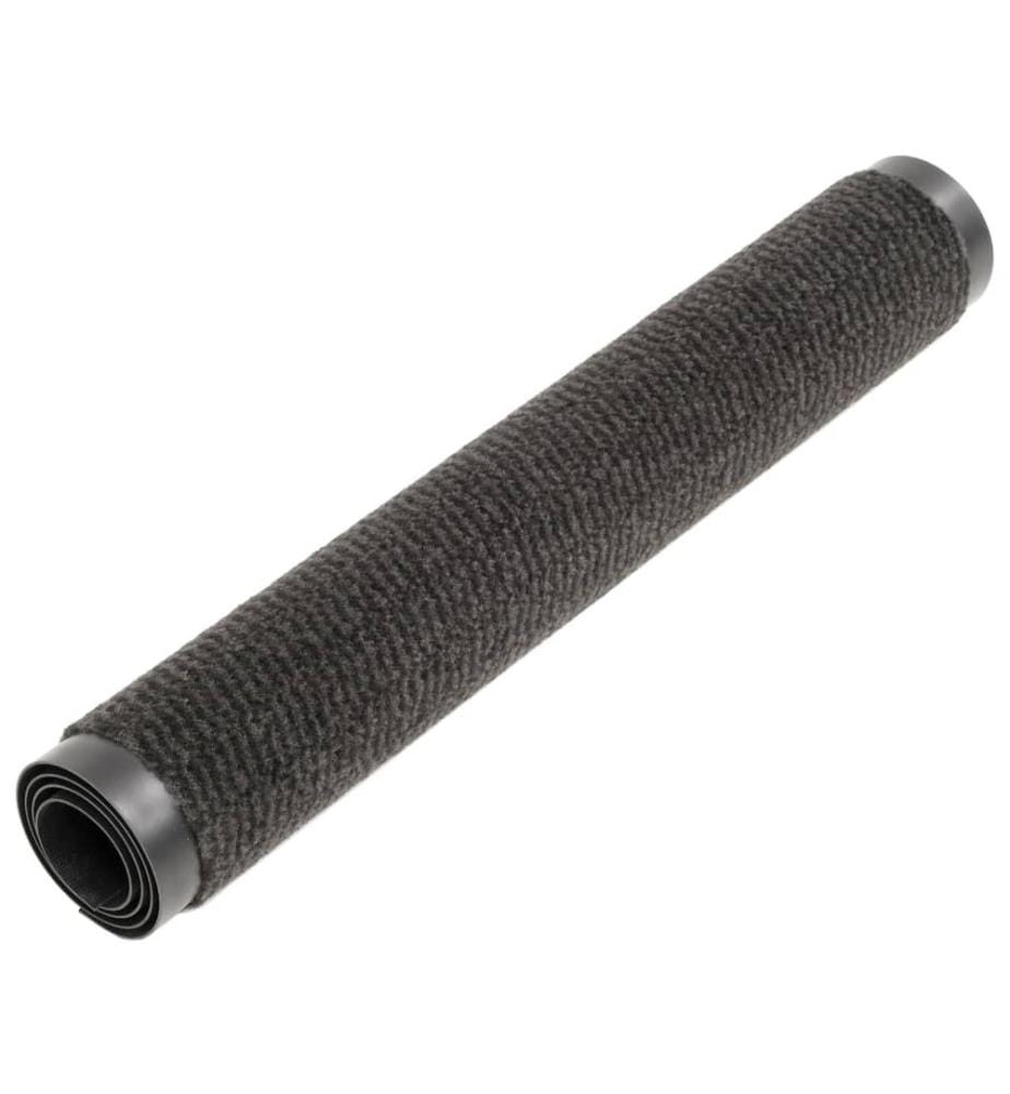 Schmutzfangmatten 2 Stk. Rechteckig Getuftet 80x120cm Schwarz