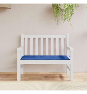 Gartenbank-Auflage Königsblau 100x50x3 cm Oxford-Gewebe