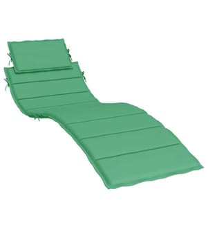 Sonnenliegen-Auflage Grün 186x58x4 cm Oxford-Gewebe
