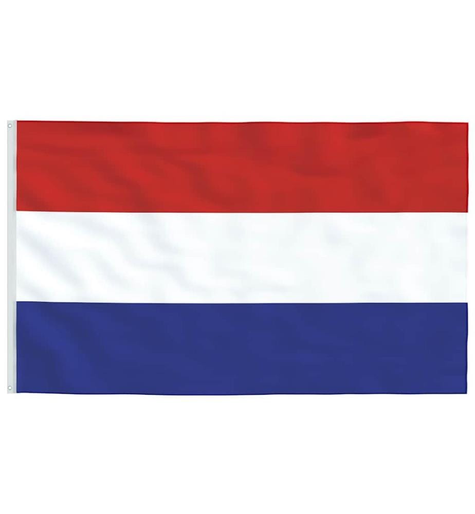 Drapeau des Pays-Bas et mât 6,08 m Aluminium
