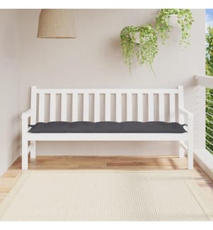 Gartenbank-Auflage Anthrazit 180x50x7 cm Oxford-Gewebe