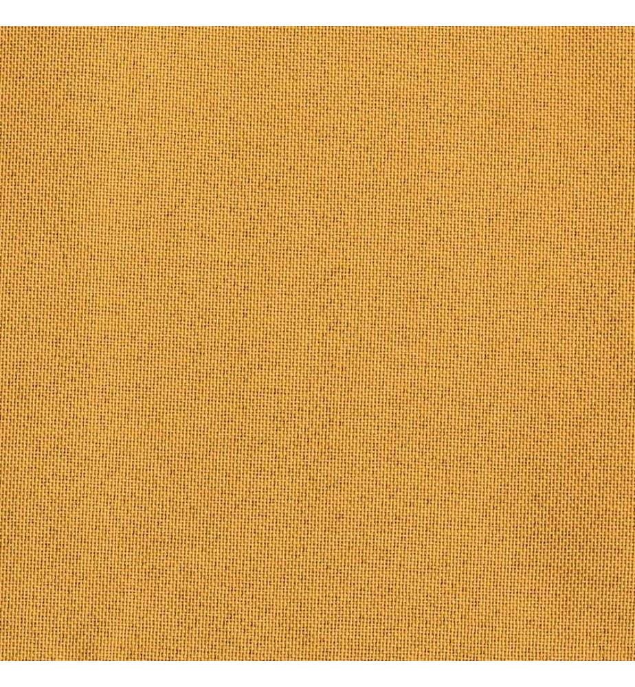 Verdunkelungsvorhänge Haken Leinenoptik 2 Stk. Gelb 140x225 cm