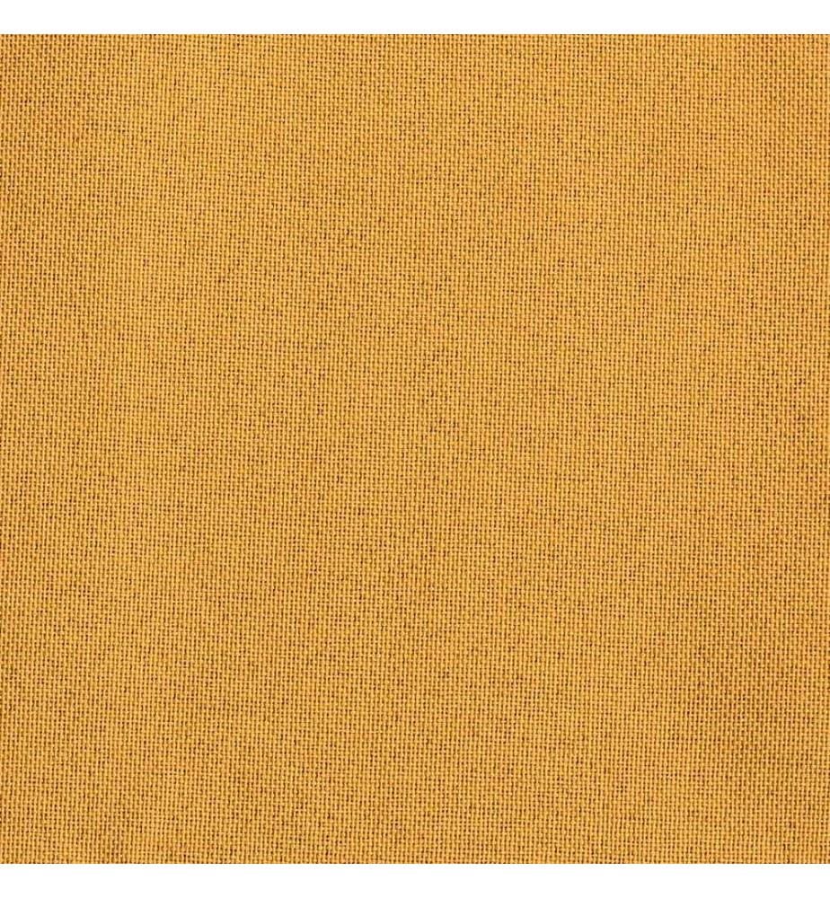 Verdunkelungsvorhänge Haken Leinenoptik 2 Stk. Gelb 140x245cm