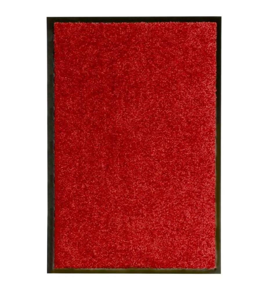 Paillasson lavable Rouge 40x60 cm