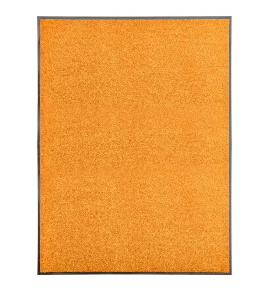 Fussmatte Waschbar Orange 90x120 cm