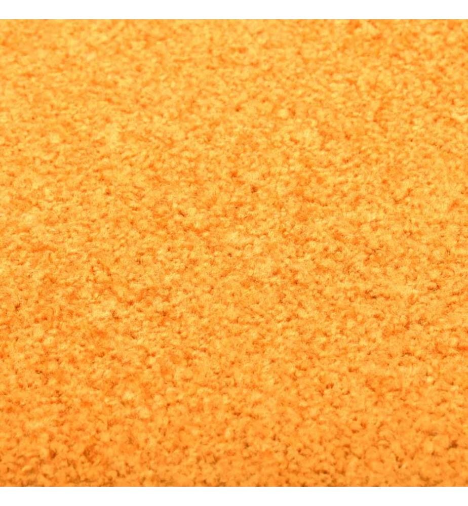 Fussmatte Waschbar Orange 90x120 cm