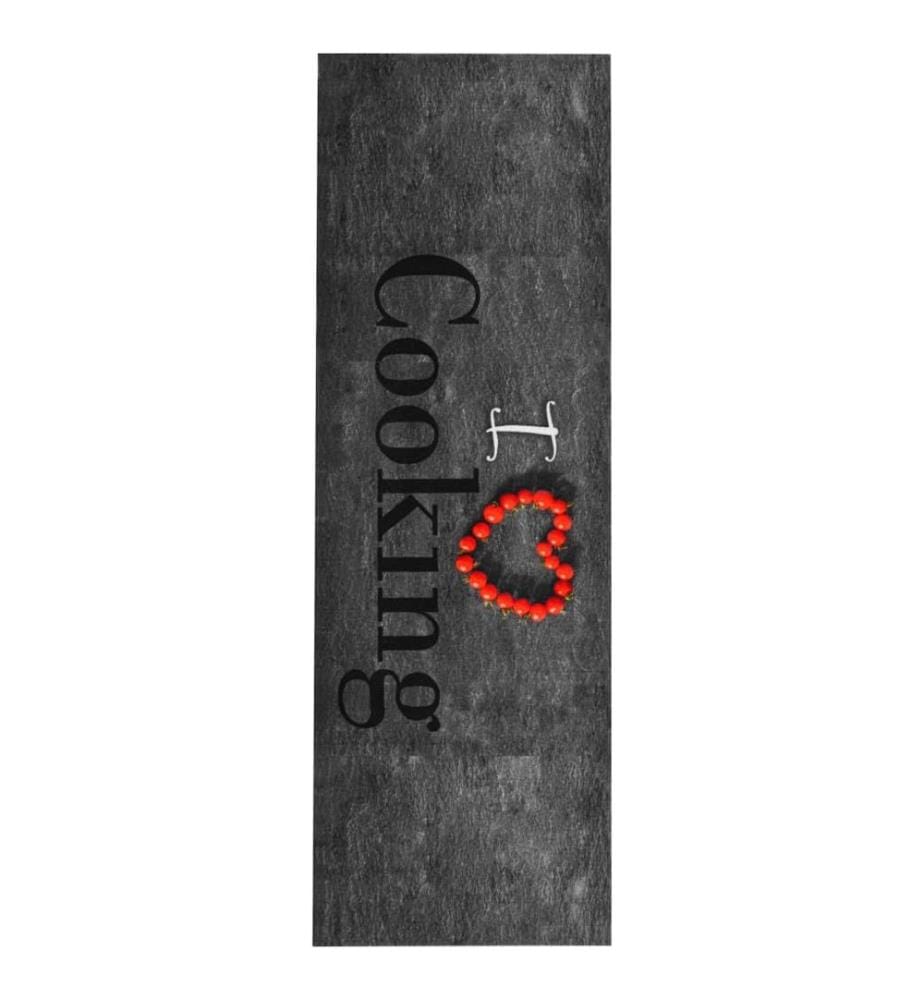 Tapis de sol de cuisine lavable Cooking 45x150 cm
