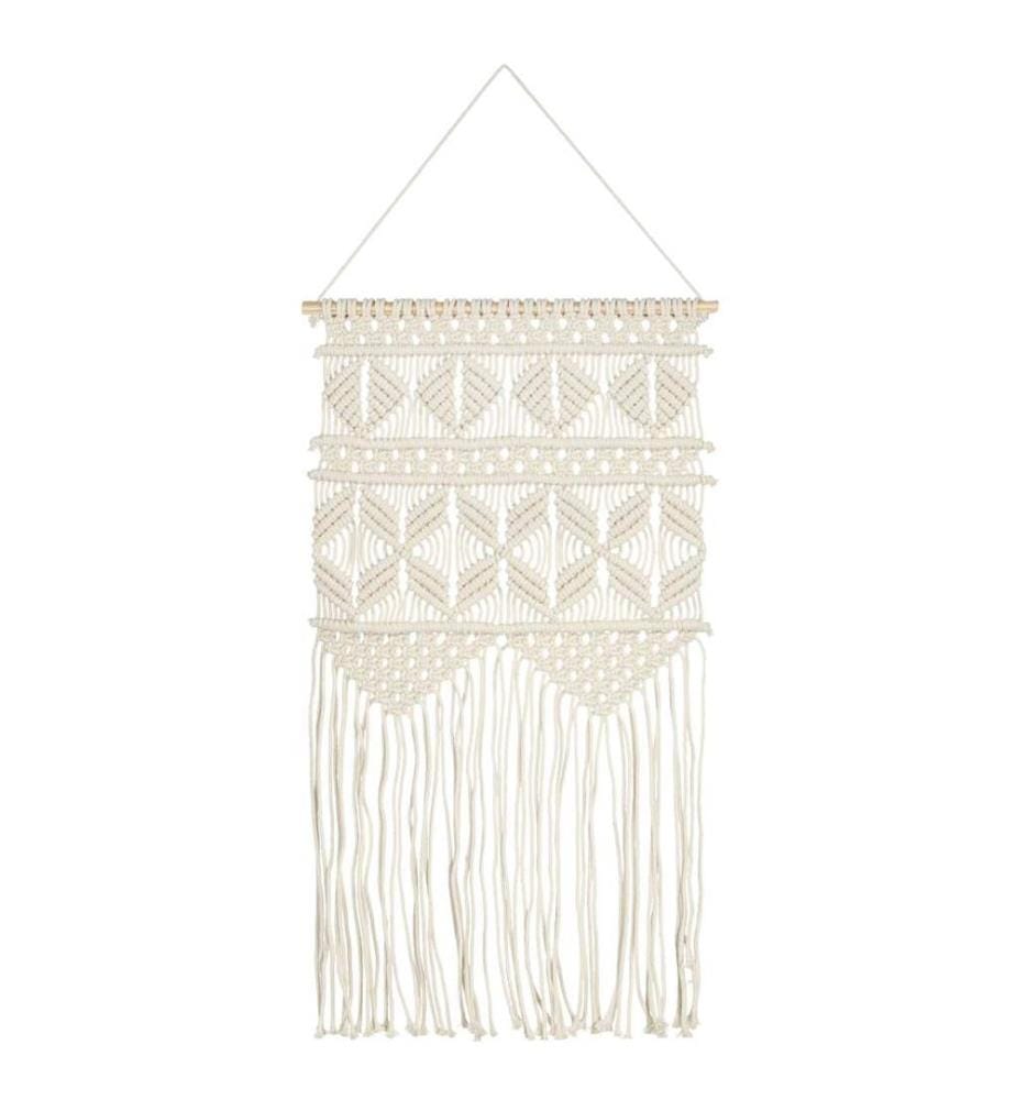 Makramee Wandbehang 40x80 cm Baumwolle
