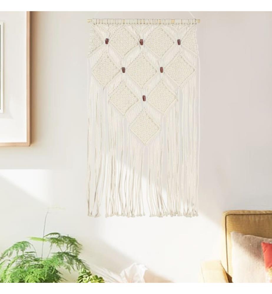 Makramee Wandbehang 40x80 cm Baumwolle