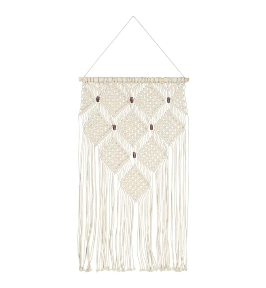 Makramee Wandbehang 40x80 cm Baumwolle