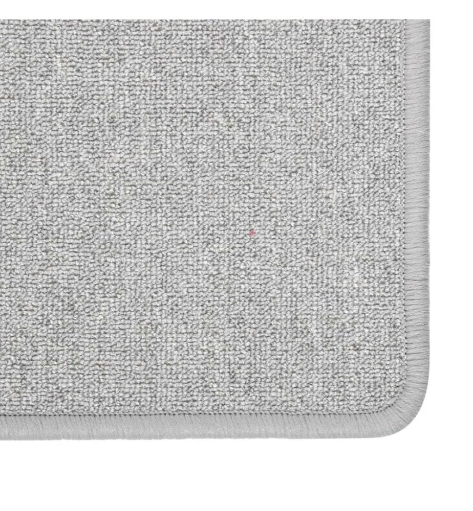 Tapis de couloir Gris clair 50x100 cm