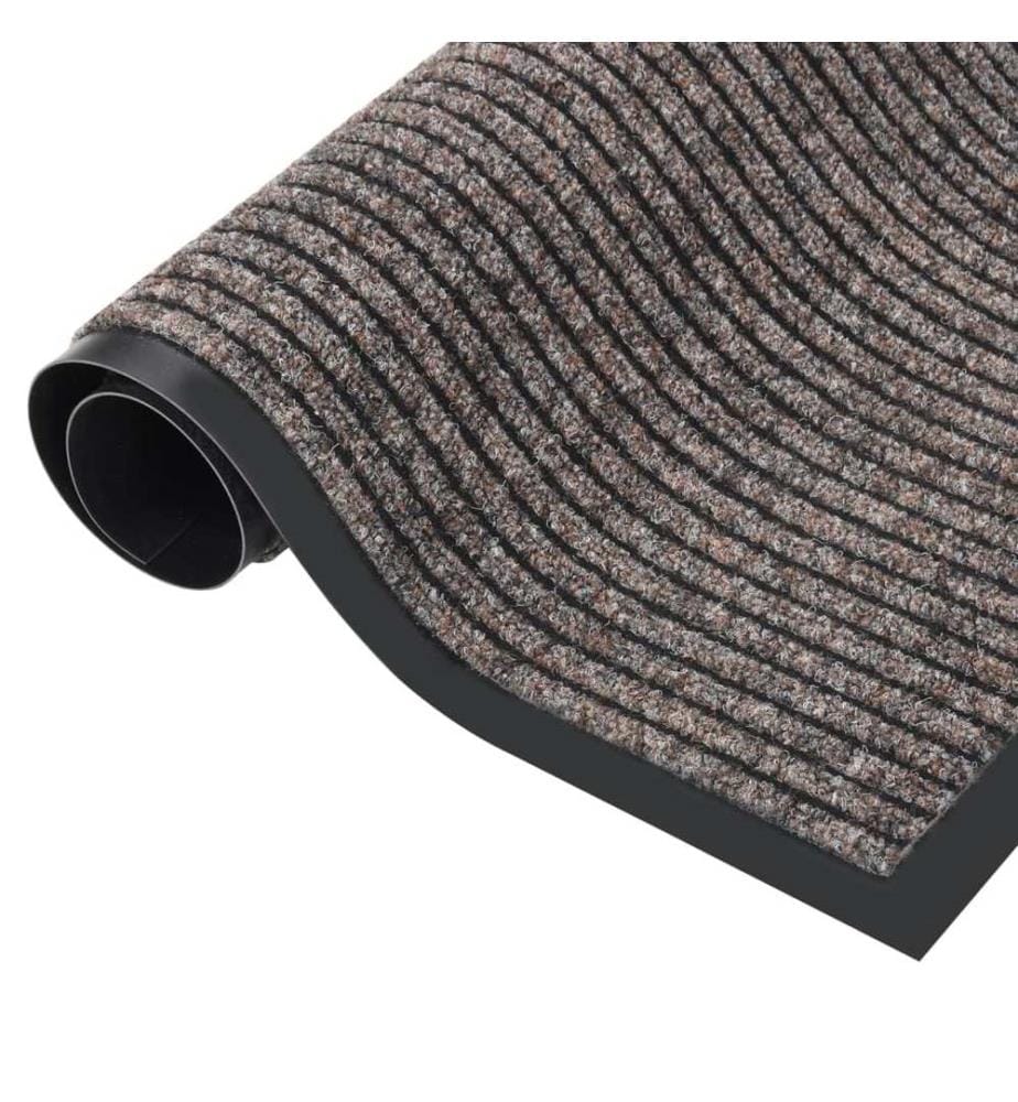 Fussmatte Beige Gestreift 40x60 cm