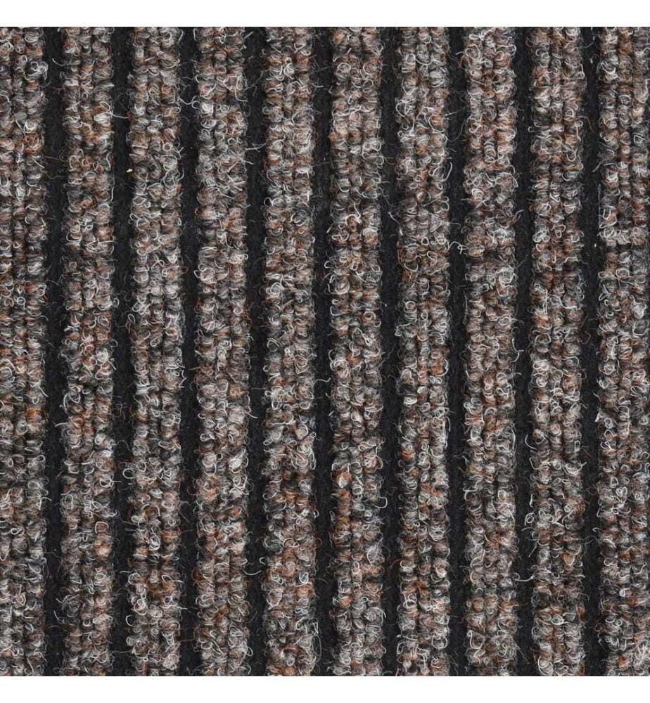 Fussmatte Beige Gestreift 40x60 cm