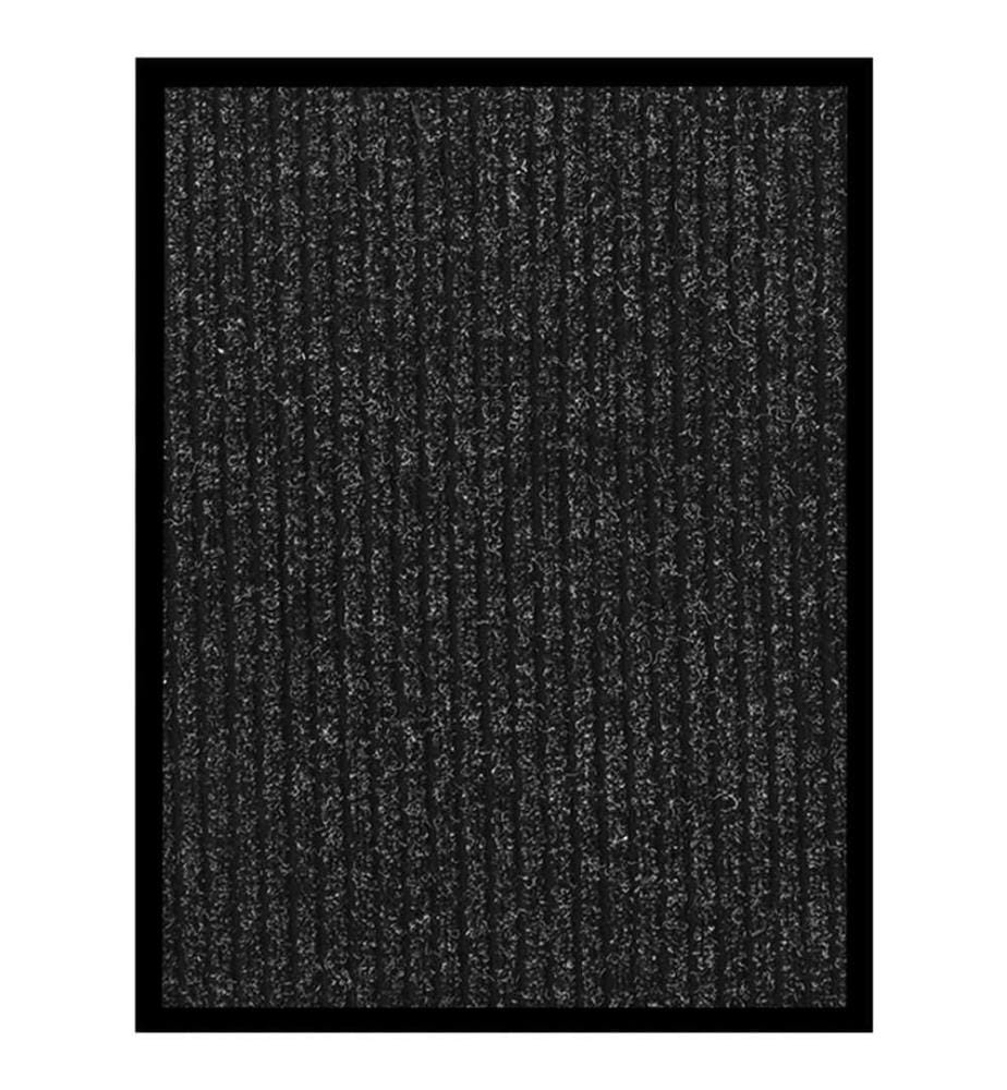 Fussmatte Anthrazit Gestreift 40x60 cm