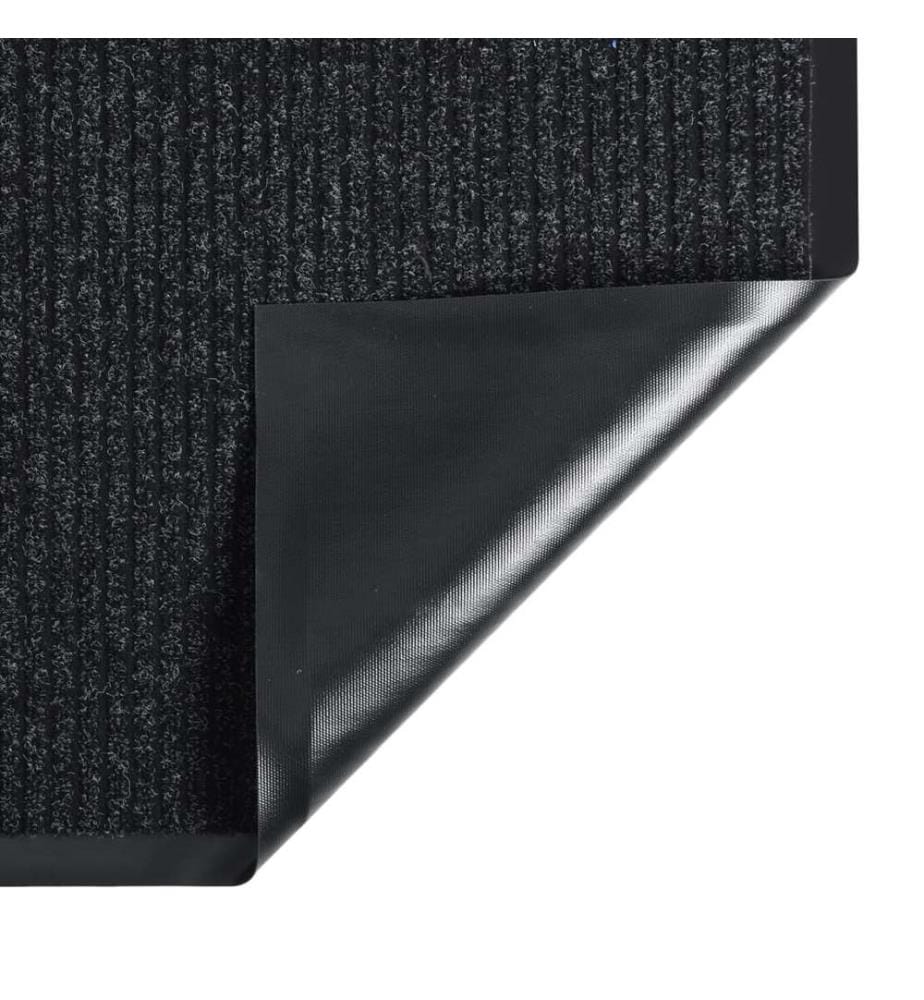 Fussmatte Anthrazit Gestreift 40x60 cm