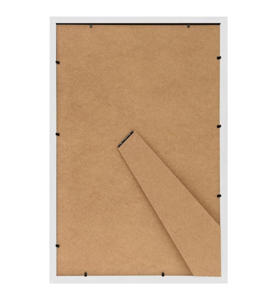 Bilderrahmen Collage 3 Stk. für Tisch Weiss 21x29,7 cm MDF