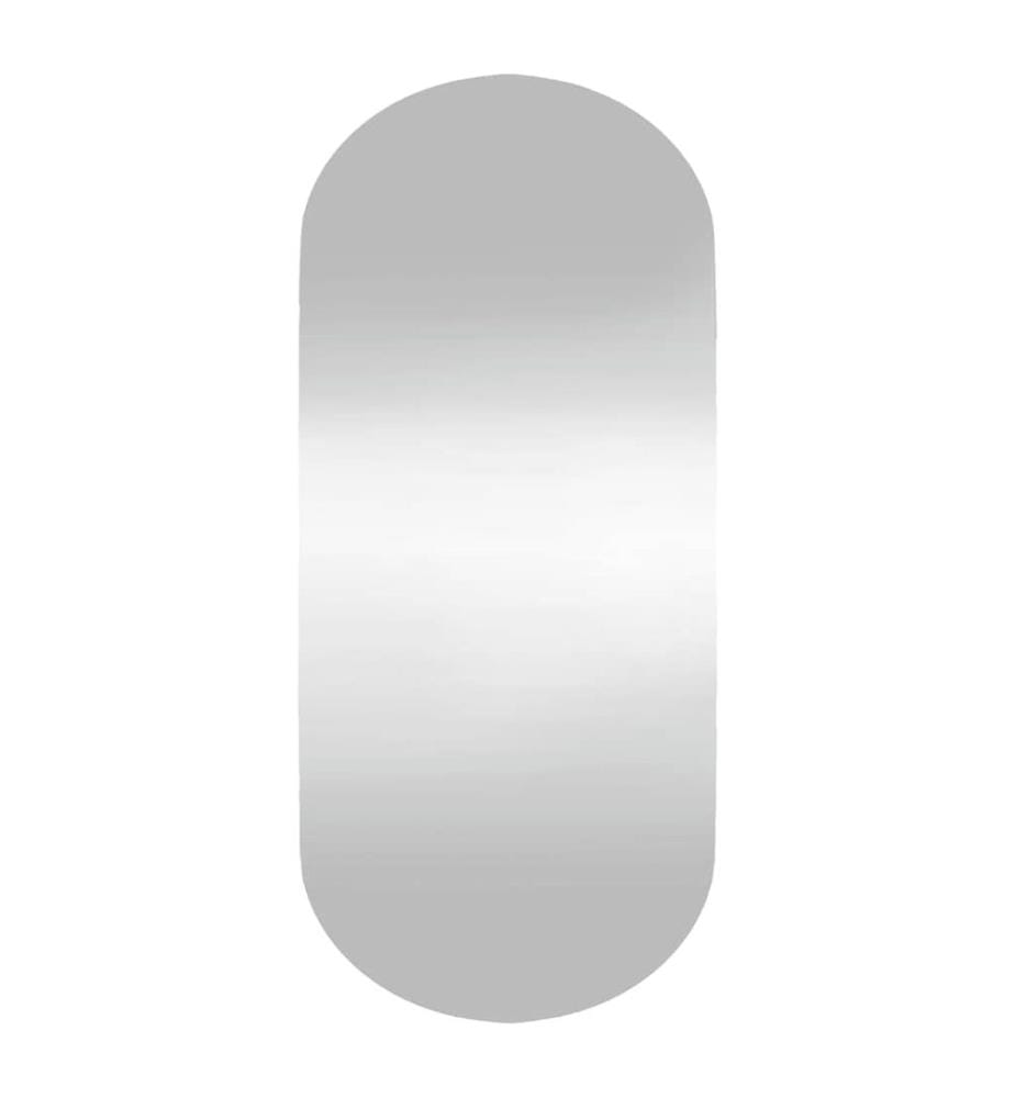 Wandspiegel 40x90 cm Glas Oval