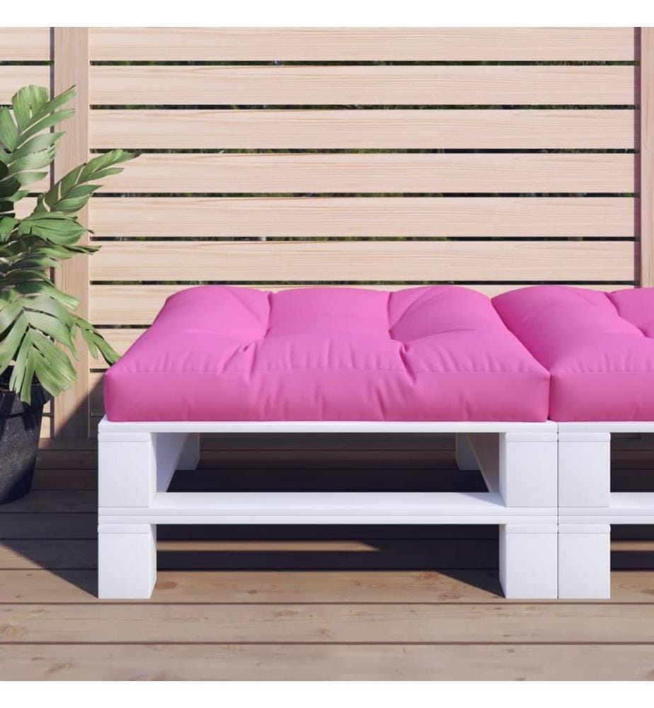 Palettenkissen Rosa 80x80x12 cm Stoff