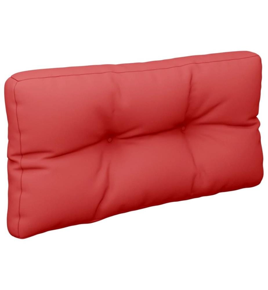 Palettenkissen Rot 70x40x12 cm Stoff