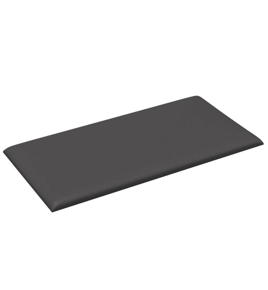 Tête de lit murale 12 pcs Gris 60 x 30 cm tissu