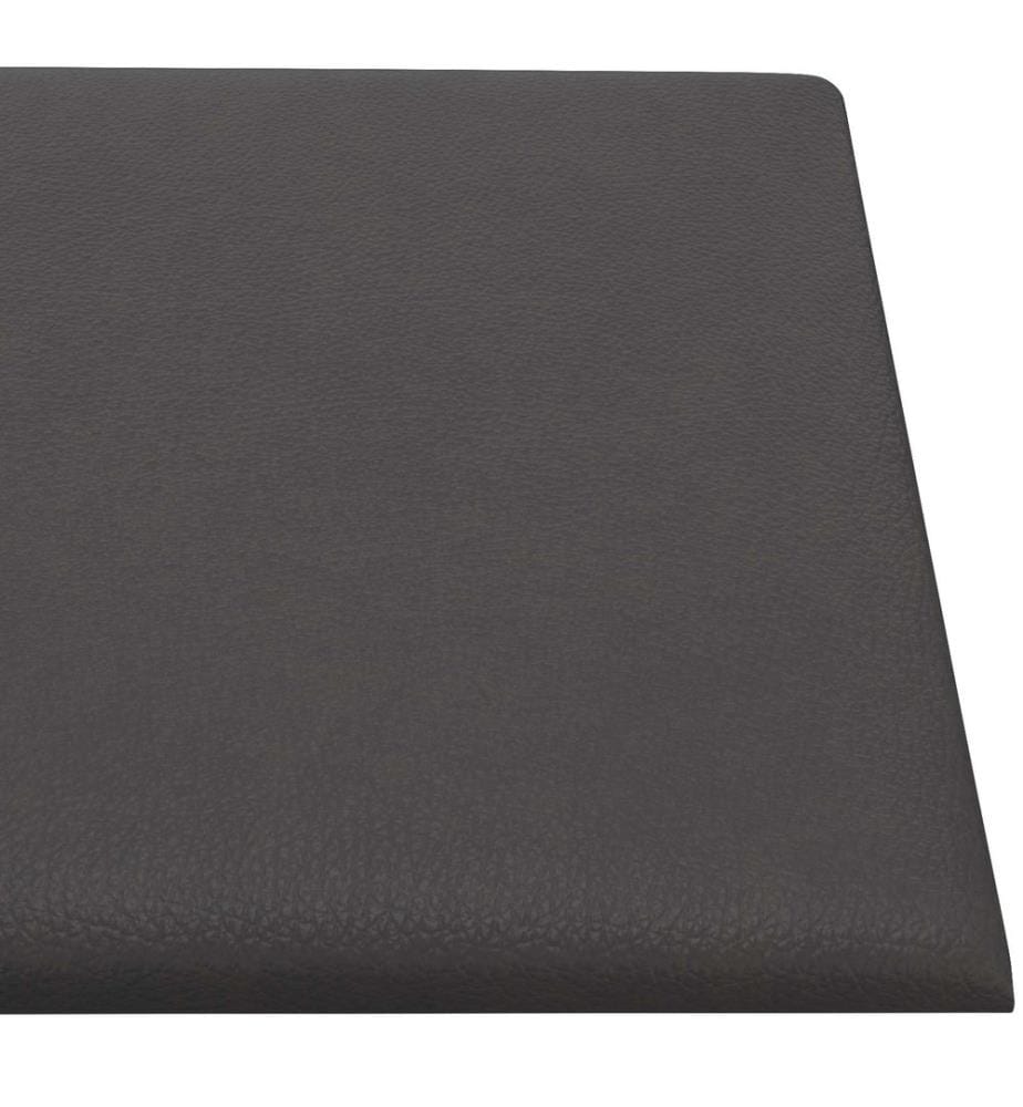 Tête de lit murale 12 pcs Gris 60 x 30 cm tissu