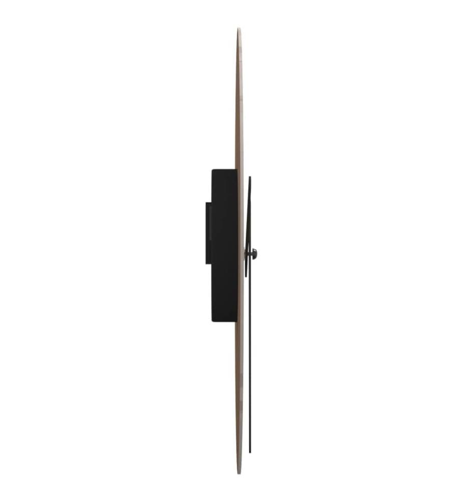 Wanduhr mit Leuchtendem Skala und Zeiger Gelb Ø30 cm