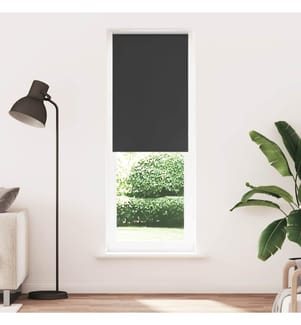 Verdunkelungsrollo Schwarz 75x210 cm Stoffbreite 70,7 cm