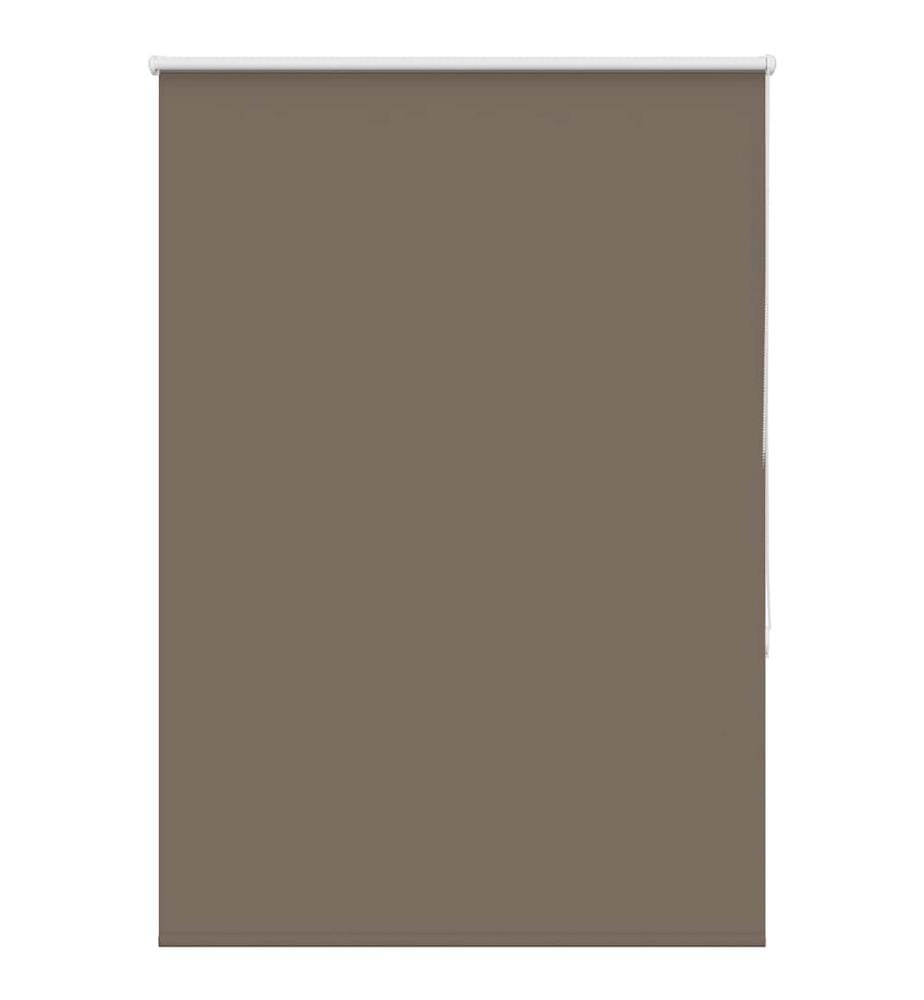 Verdunkelungsrollo Kaffeebraun 105x130cm Stoffbreite 100,7cm