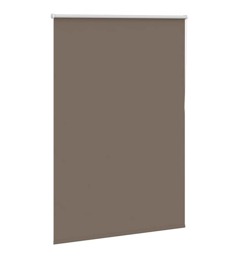 Verdunkelungsrollo Kaffeebraun 105x130cm Stoffbreite 100,7cm