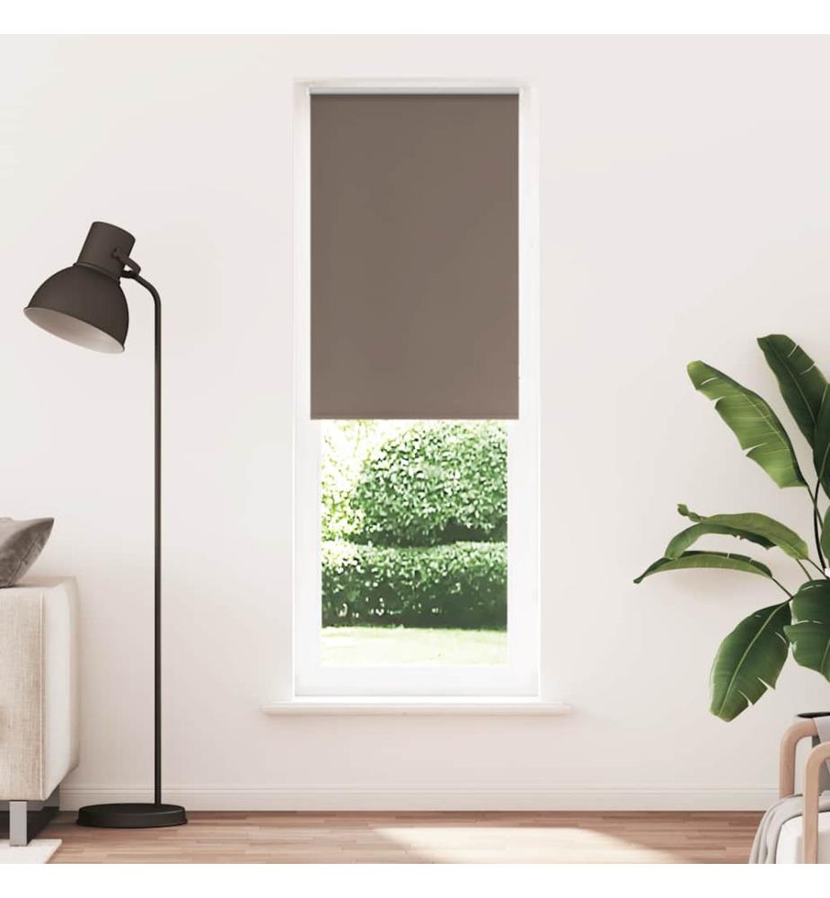 Verdunkelungsrollo Kaffeebraun 80x210cm Stoffbreite 75,7 cm
